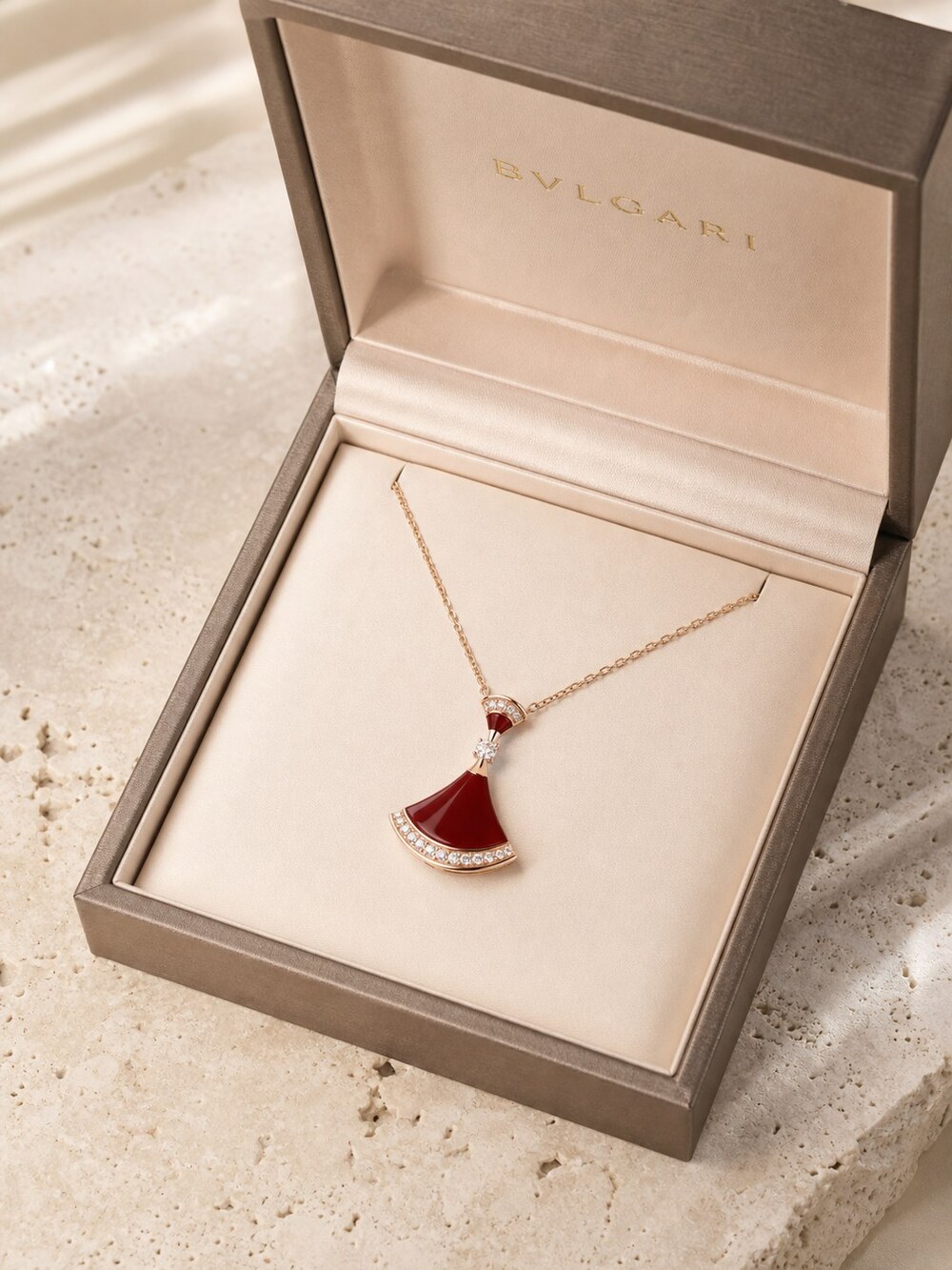 Bulgari Refined Statement Necklace Style 2 | New with Box - Picture 2 of 9